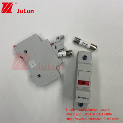 ราคาถูก 10X38mm PV โซลาร์เซรามิก DC Fuse Link 1000vdc 20A จระเข้ PV Fuse รวดเร็ว Fuse เซรามิกสําหรับปกป้องวงจร