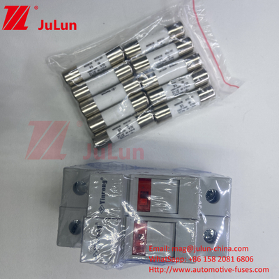 PV-30 CE TUV 10*38mm Dc 6A 8A 10A 12A 15A 20A 25A 32A PV โซลาร์ Dc 1000V ฟิวส์ พร้อมตัวถือฟิวส์ กล่องที่มีการแสดง