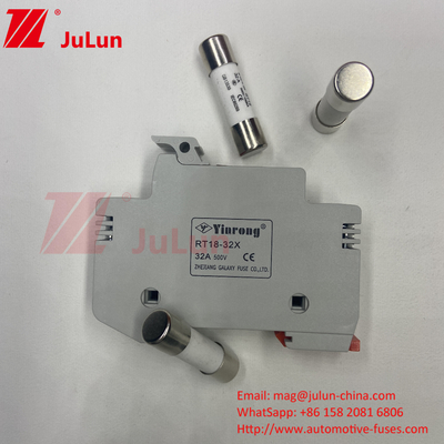 PV-30 CE TUV 10*38mm Dc 6A 8A 10A 12A 15A 20A 25A 32A PV โซลาร์ Dc 1000V ฟิวส์ พร้อมตัวถือฟิวส์ กล่องที่มีการแสดง