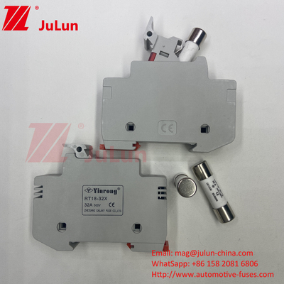 1500VDC ฟิวส์พลังแสงอาทิตย์แรงสูง ฟิวส์พลังแสงอาทิตย์ทางทะเล สําหรับอินเวอร์เตอร์พลังแสงอาทิตย์