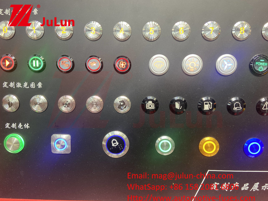 16 มิลลิเมตร แหวนส่องแสง LED ทันที IP67 12 มิลลิเมตร / 16 มิลลิเมตร / 19 มิลลิเมตร / 22 มิลลิเมตร / LA38 / XB2 โป๊สวิทช์โลหะปุ่มปุ่มปุ่มโลหะผลักกระโปรง