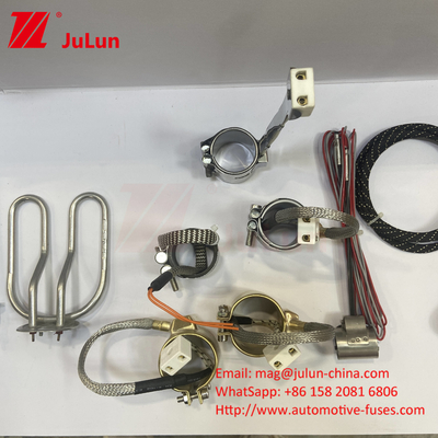 PT100 เครื่องตรวจจับอุณหภูมิท่อทําความร้อนไฟฟ้าที่กําหนดเอง ISO9001 CE รับรอง