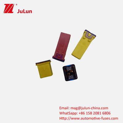 J Case Fuse Holder สําหรับรถบรรทุก / รถยนต์ / รถยนต์ RV / SUV 20A 30A 40A 50A 60A AMP Fuse Box