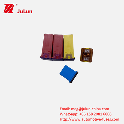 J Case Fuse Holder สําหรับรถบรรทุก / รถยนต์ / รถยนต์ RV / SUV 20A 30A 40A 50A 60A AMP Fuse Box