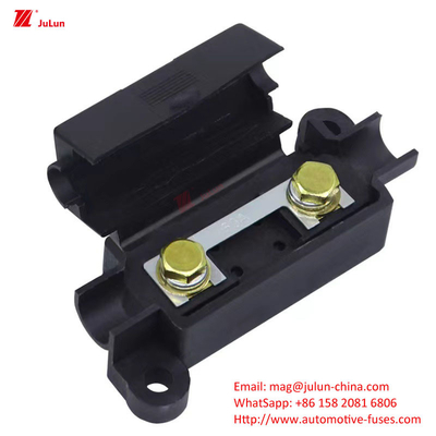 Eu UL 32V 30A-500A ทองแดง รถยนต์ Fuse Holder กาน Bolt Fuse Holder พลังงานใหม่ ไฟฟิวส์กระแสไฟฟ้าสูง