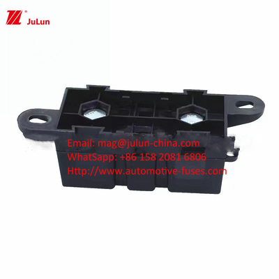 Eu UL รับรองเครื่องตัดวงจรเครื่องขยายเสียงรีเซ็ตด้วยมือ 32V 30A-500A ตัวถือไฟฟิวส์รถยนต์ทองแดง