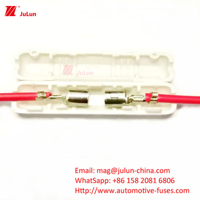 30A-500A ตัวถือไฟฟิวส์บอลท์ที่มีขั้วหนึ่ง / สองขั้วสําหรับ ANS / MIDI เครื่องตัดวงจรรถยนต์ขนาดเล็กดี