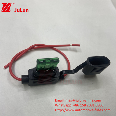 20A เครื่องถือไฟฟิวส์ความดันต่ํา กล่องไฟฟิวส์ซีรีส์สีแดง / สีดํา