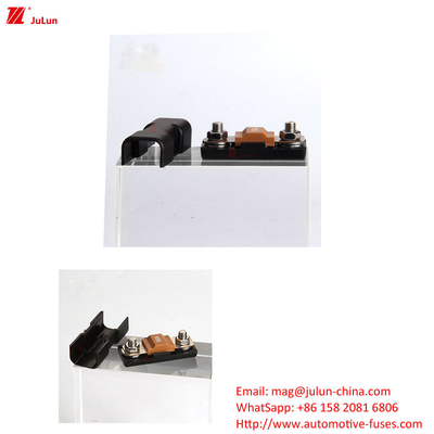 Eu ULANS / MIDI รถยนต์ตัวถือไฟฟิวส์ระดับพรีเมียมขนาดเล็ก สําหรับ 30A-500A EU UL สแตนดาร์ด Bolts