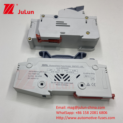 ฟิวส์ 10x38 1000v 25a 10*38 2a ตัวถือฟิวส์ สําหรับระบบพลังงานแสงอาทิตย์ ฟิวส์พลังงานแสงอาทิตย์ สําหรับการป้องกันระบบพลังงานแสงอาทิตย์