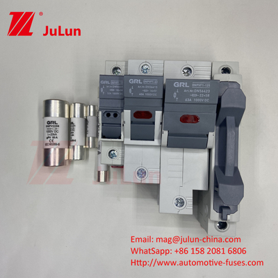 ขาย Mezeen 1P 10x38mm PV DC 1000V 32A ฟิวส์และตัวถือฟิวส์สําหรับการป้องกันระบบแสงอาทิตย์ OEM มี