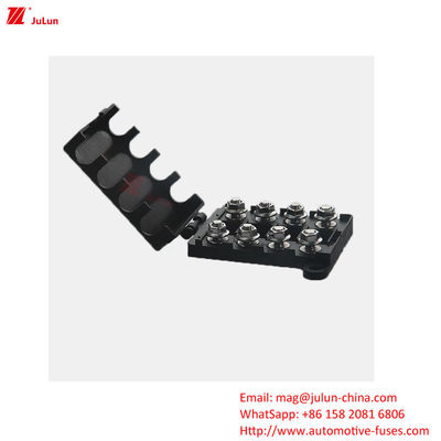เครื่องตัดวงจร 30A-500A ติดต่อทองแดง - 55-125 °C กล่องไฟฟิวส์ขนาดภายนอกรถยนต์ ตามมาตรฐาน EU UL