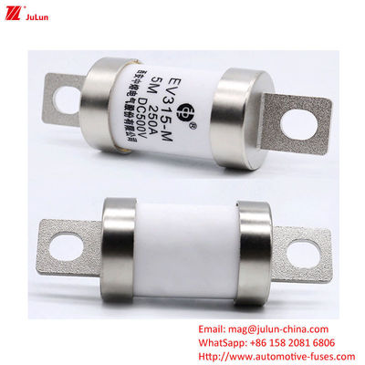 ฟิวส์รถยนต์ EV สําหรับเครื่องชาร์จรถยนต์ไฟฟ้า 100-400A DC500V