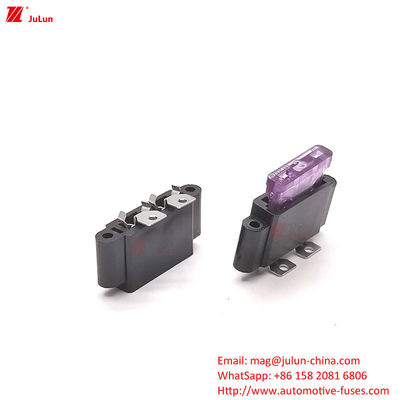 เครื่องตัดวงจรอัตโนมัติรีเซ็ต 30A-500A เครื่องถือไฟฟิวส์รถยนต์ พลาสติกไนลอน