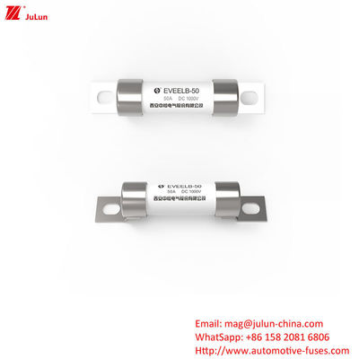 การป้องกันพวงมาลัย EV พกพา EV Charger Fuse สําหรับการชาร์จแบบพกพา DC1000V 10A-50A