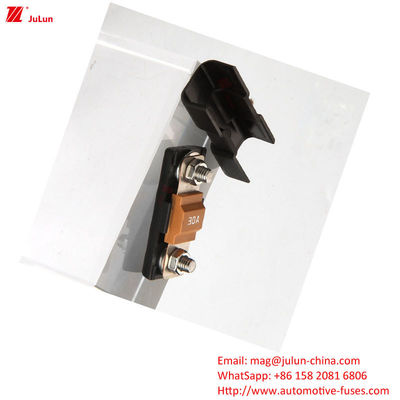 เครื่องถือไฟฟิวส์รถยนต์ 32 วอท พร้อม 30A-500A โบลท์ / โบลท์เรตเมท แอมเปียร์ 2-โพลล์บล็อกไฟฟิวส์