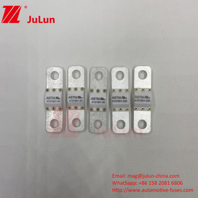 A121601-250A 125VDC ASTM แบบปลายไฟฟิวส์สําหรับรถไฟฟ้า