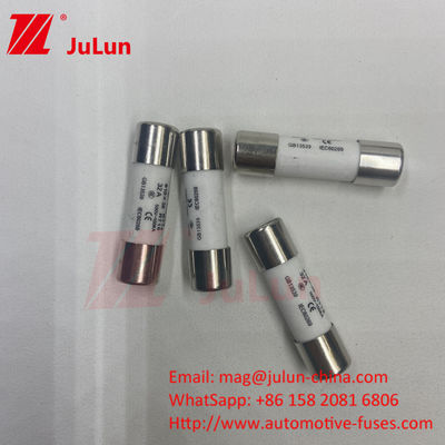 3A 10*38mm เซรามิก PV สตริง ฟิวส์ สําหรับระบบไฟฟ้าไฟฟ้า AC220V AC380V AC50 0V AC690V AC800V