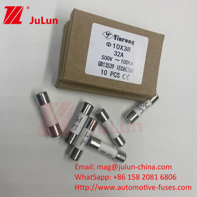4A AC220V AC380V AC500V AC690V AC800V 1000V ฟิวส์ไฟฟ้าแสงอาทิตย์ 10 x 38mm 1000VDC ฟิวส์ไฟฟ้าไฟฟ้าไฟฟ้าไฟฟ้าสาย UL TUV CE RoHS