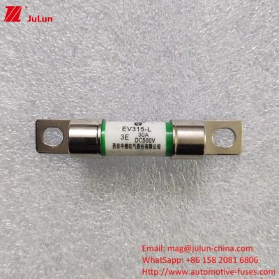 EV315 ซีรีส สกรูฟิวส์รถไฟฟ้าขนาดกลาง 10-60A 500V 20kA ความสามารถในการทําลาย