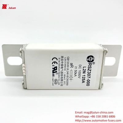 RSZ307 โบลท์บนเครื่องชาร์จ EV ประเภทเทอร์มินัล ฟิวส์ที่มีลักษณะการฟิวส์กลาง