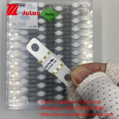 ฟิวส์ป้องกันแบตเตอรี่รถยนต์ EV สําหรับป้องกันวงจรสั้น ASTM A121601 100A 150A