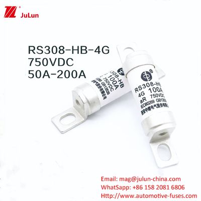 Ev Charger Adapter RS308-HB4G ซีรีส์ 32A 63A 100A มินิฟิวส์สําหรับรถยนต์