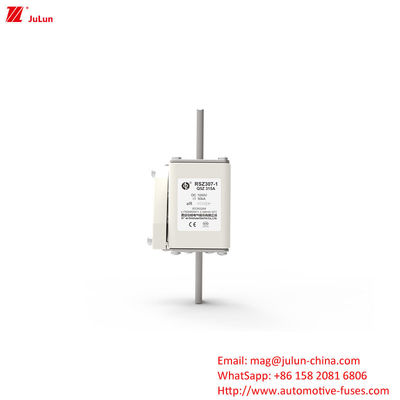 EV Fuse DC1000V ระบบคุ้มครอง Bolt On Fuse RSZ307 รถไฟฟ้า รถไฟฟ้า