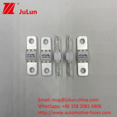 A121601-350A ฟิวส์รถไฟฟ้าที่มีความดัน 125VDC และความสามารถในการทําลาย 6KA