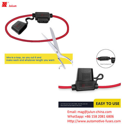 30A-500A รถยนต์ รถบัส รถบรรทุก รถยนต์ มินิ ฟิวส์ฮอลเดอร์