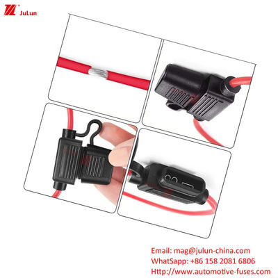 ยู UL มาตรฐาน 50 แอมเปอร์ รถยนต์ Fuse Holder รถยนต์อะไหล่ อัตโนมัติรีเซ็ต