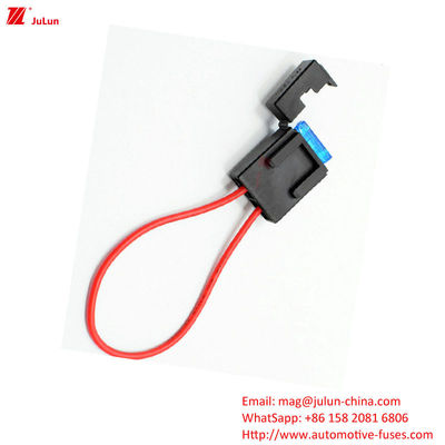 พลาสติก เปลือกรถยนต์ Fuse Holder ออโต้อะไหล่ ทองแดง ป้องกันวงจรติดต่อ 30A-500A 32V