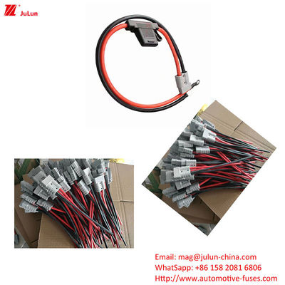 EU UL มาตรฐานรถไฟฟ้า Fuse Holder ปัจจุบัน 30A-100A พลาสติก / ไนลอน Housing
