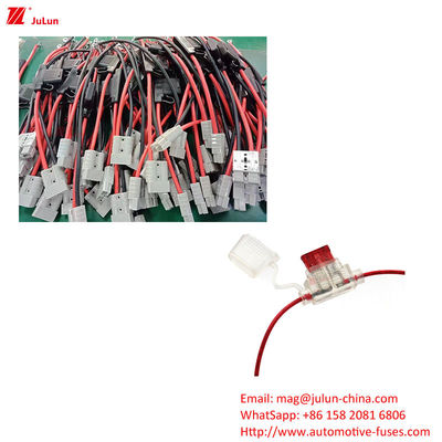 ANS / MIDI ขนาดเล็ก ดีพลังงานใหม่รถยนต์ Fuse Holder สําหรับการป้องกันวงจรอิเล็กทรอนิกส์รถยนต์