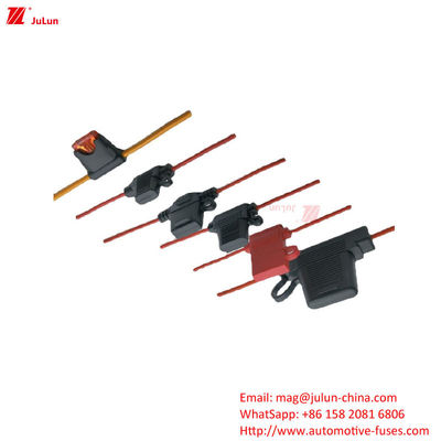 ANS / MIDI Fuse Holder สําหรับอะไหล่รถยนต์ที่มีเปลือกพลาสติก 25A-80A