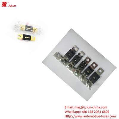 EU UL มาตรฐานความแรงดัน 32V เครื่องตัดไฟฟิวส์ พลาสติก / ไนลอน Housing Fuse Holder สําหรับรถไฟฟ้า รถบัสและเครื่องขุด