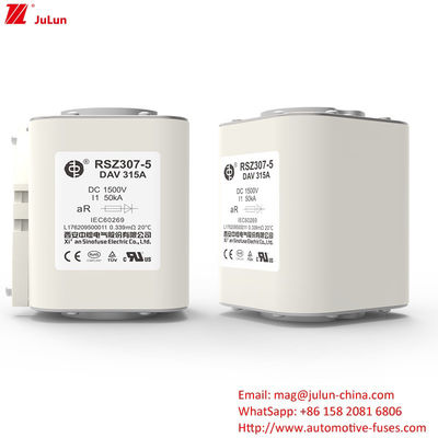 450A-1500A 1500VDC ป้องกันไฟฟิวส์พลังงานสําหรับ EV HEV รถไฟฟ้า ไฟฟิวส์/การเก็บพลังงาน พลังงานลม