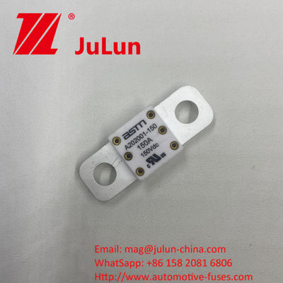 A202001-350A 150VDC เซรามิกออโต้ฟิวส์ที่มีความสามารถในการแตก 20KA 100A 150A 200A
