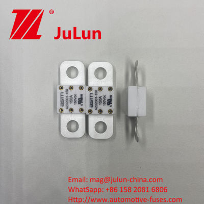 A202001-350A 150VDC เซรามิกออโต้ฟิวส์ที่มีความสามารถในการแตก 20KA 100A 150A 200A