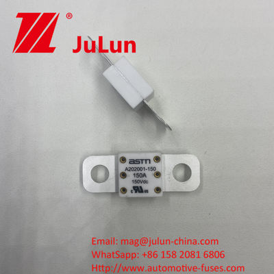 ASTM A202001-150A เซรามิครถไฟฟิวส์ที่จําเป็นสําหรับ 150VDC การใช้งานระดับความแรงดัน