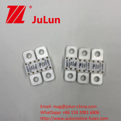 250A 150VDC ASTM A202001-300A เซรามิกออโต้ฟิวส์ด้วยวิธีการติดตั้งสกรูบอลท์