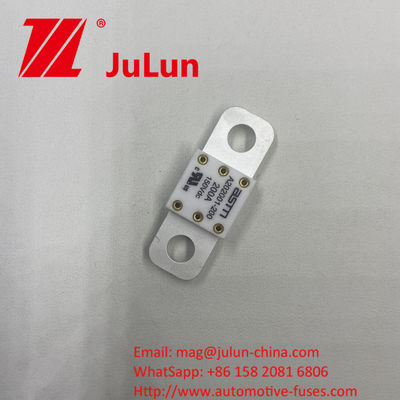 A202001-500A 125VDC ASTM การติดตั้งโดยไม่ต้องใช้แรง เซรามิค ฟิวส์รถไฟฟ้า ความดัน 150VDC สําหรับการติดตั้ง M8
