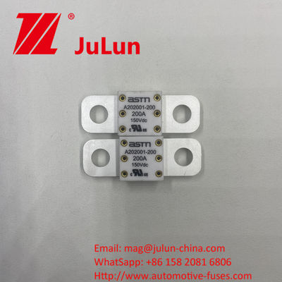 Top- เซรามิกออโตโมทีฟ ฟิวส์ A202001-100A 150VDC สําหรับชาร์จรถยนต์ และอื่นๆ เซรามิกทองแดงเงินควอตซ์ทรายทองคํา 100A 150A 200A 250A 300A 350A 400A 500A