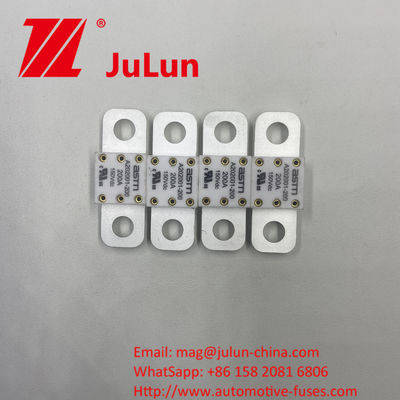 เครื่องยนต์เซรามิก A202001-400A ฟิวส์ 150VDC คุณสมบัติไฟฟ้า 1.0 ใน 4 ชั่วโมง 3.0 ใน 10s สูงสุด ระยะหุ้ม 39 มม