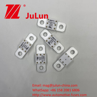 250A 150VDC A202001 ASTM เซรามิกออโตโมทีฟ ฟิวส์สําหรับชาร์จรถยนต์ และอื่นๆ ผลิตจาก เซรามิกทองแดงเงินควอตซ์ทรายทอง