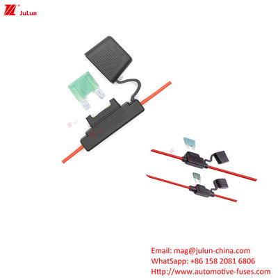 58v PVC ออโตโมทีฟ ฟิวส์ฮอลเดอร์ เทอร์มิเนล ทองแดงในสาย