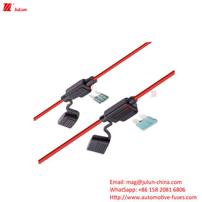 32V 58V 80V ทองแดง ติดต่อรถยนต์ Fuse Holder สําหรับรถไฟฟ้า