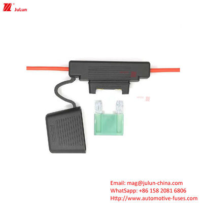 32V 58V 80V ทองแดง ติดต่อรถยนต์ Fuse Holder สําหรับรถไฟฟ้า