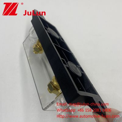 ป้องกันฝุ่น ADL FUSE HOLDER BLACK BACKGROUND โบลท์ปัจจุบันเรต / ต่อคอลัมน์ 20A 30A 80A 100A 200A 300A 400A 500A