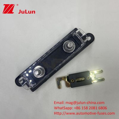 ANL Bolt Dust Proof Design Car Fuse Holder สีดํา สีฟ้า ทองใส
